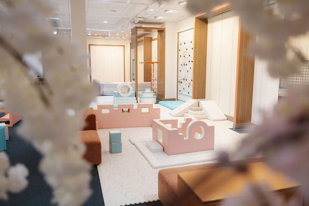 Carnaby's light-filled indoor play space and imaginative activity areas